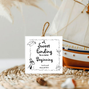 Doodles style Hand Drawn Graduation favours sign Favour Tags