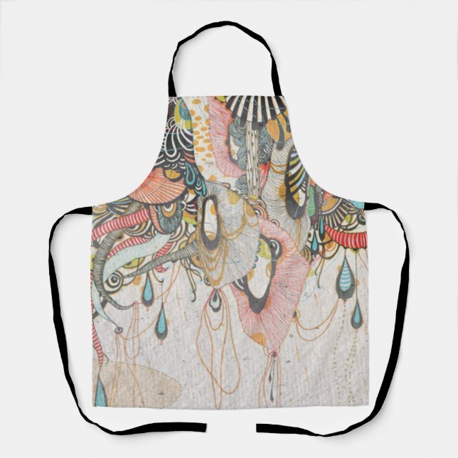 Doodling on the Language of Light  Apron (Front)