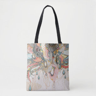 Doodling on the Language of Light Tote Bag