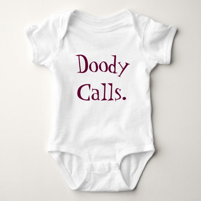 Doody Calls Baby Bodysuit (Front)