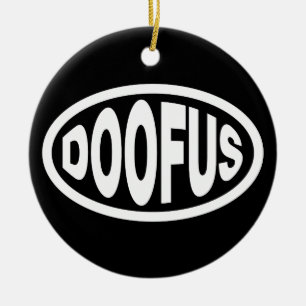 DOOFUS CERAMIC TREE DECORATION