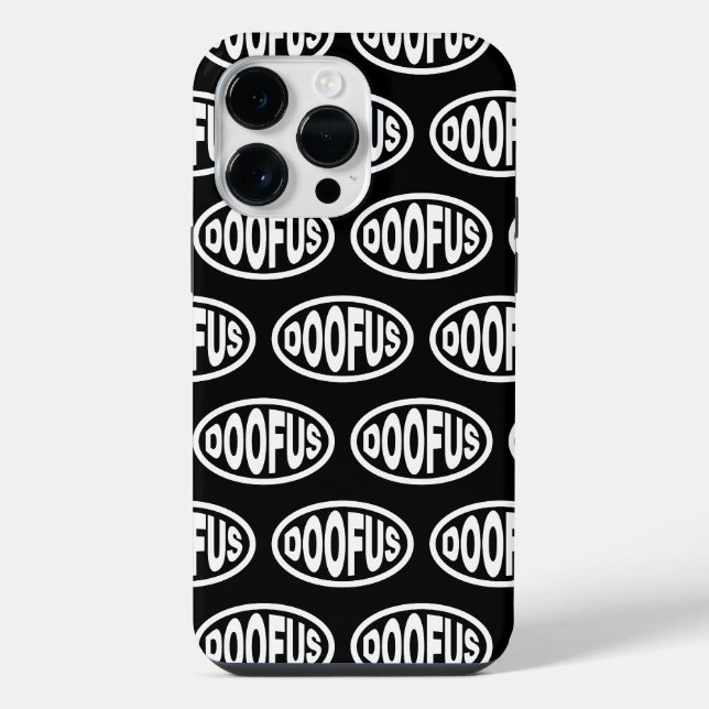 DOOFUS iPhone CASE (Back)