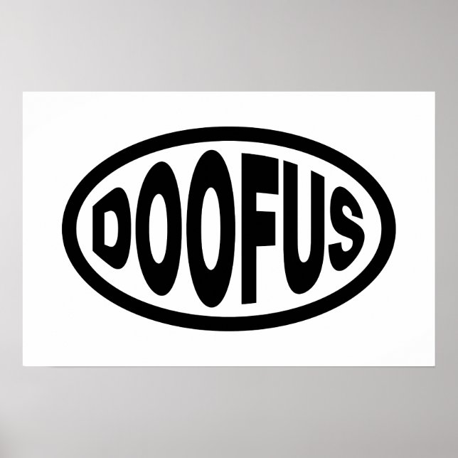 DOOFUS POSTER (Front)