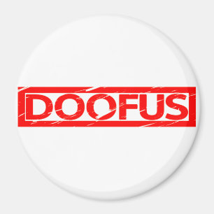 Doofus Stamp Magnet