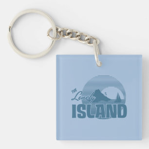Dookie Island - Blue Key Ring
