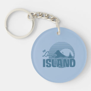 Dookie Island - Blue Key Ring