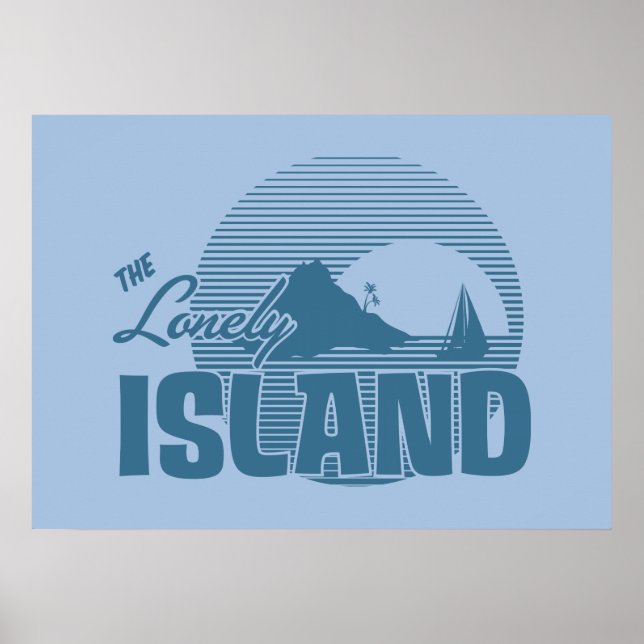 Dookie Island - Blue Poster (Front)