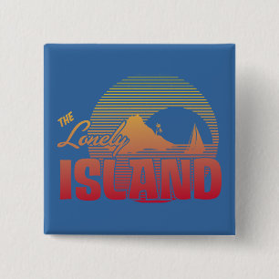 Dookie Island - Colour 15 Cm Square Badge