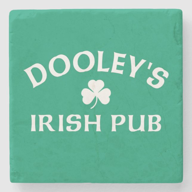 Dooley's Irish Pub  Stone Coaster (Front)