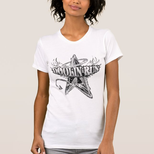 Doolin Run_Black & White Grunge T-Shirt (Front)