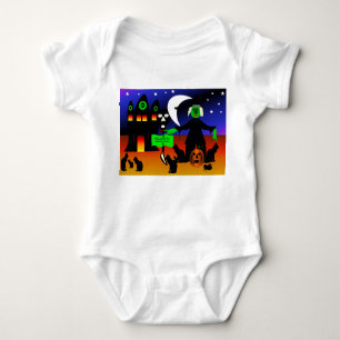 Doom Town Baby Bodysuit