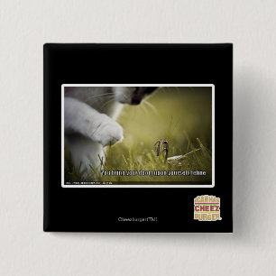 Doom upon yourself 15 cm square badge