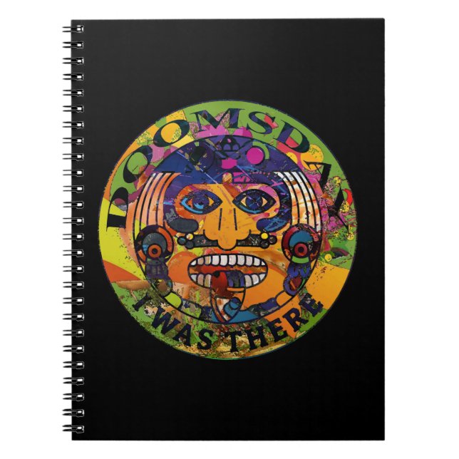Doomsday - I was there | Maya Prophecy Spiral Notebook (Front)