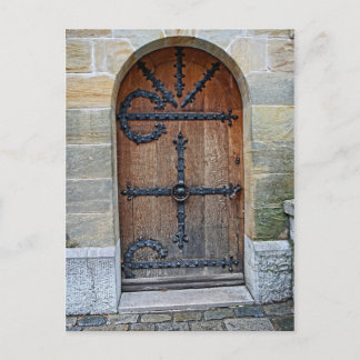 Door at Neuschwanstein Castle Postcard