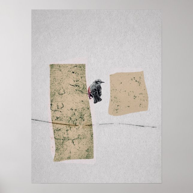 Door Bird Window Poster (Front)