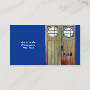 Door Business Card