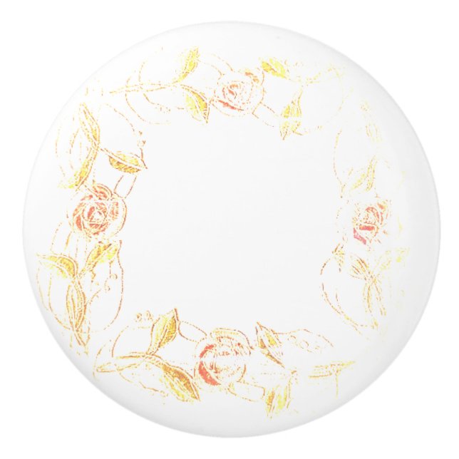 DOOR CERAMIC PULL ART DESIGN  STYLE  (Front)