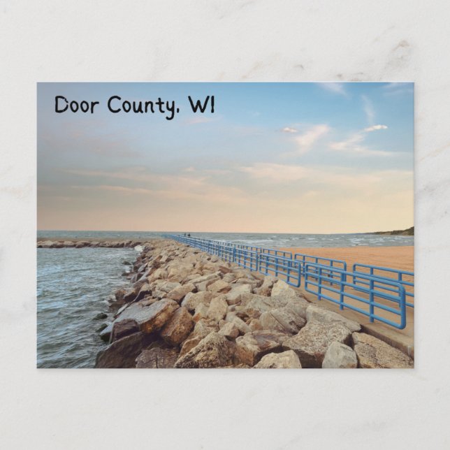 Door County WI Postcard (Front)