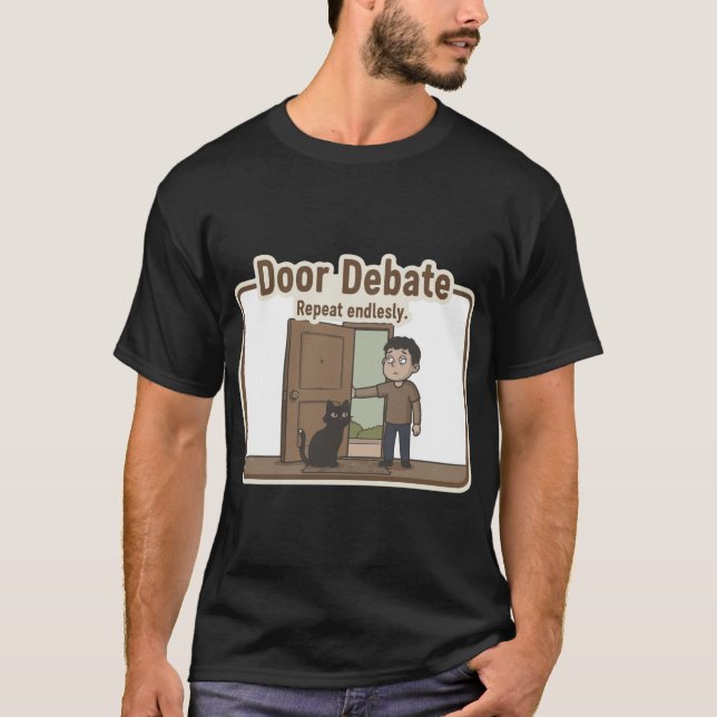 Door Debate T-Shirt (Front)