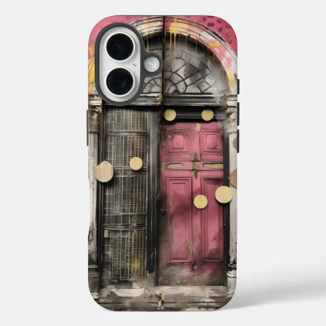 Door Grunge ruin Case-Mate iPhone Case (Back)