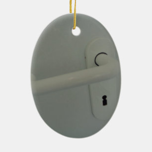 door handle ceramic tree decoration