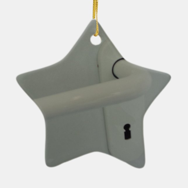 door handle ceramic tree decoration (Back)