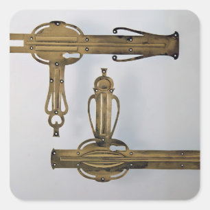 Door handles, 1898-99 square sticker