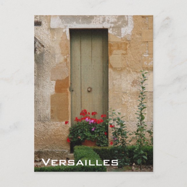 Door In Versailles Postcard (Front)