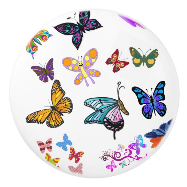 Door Knob Butterfly (Front)