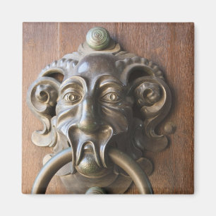 Door knocker at the Neue Residenz Magnet
