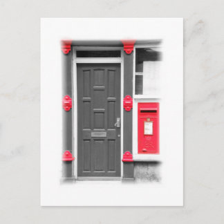 Door & Letterbox Postcard