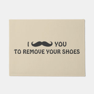 Door Mat - MUSTACHE YOU