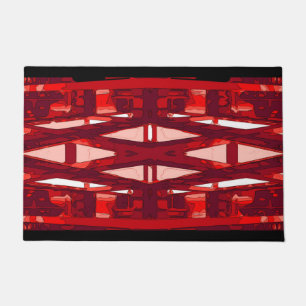 Door Mat: Southwestern Style, Red Doormat