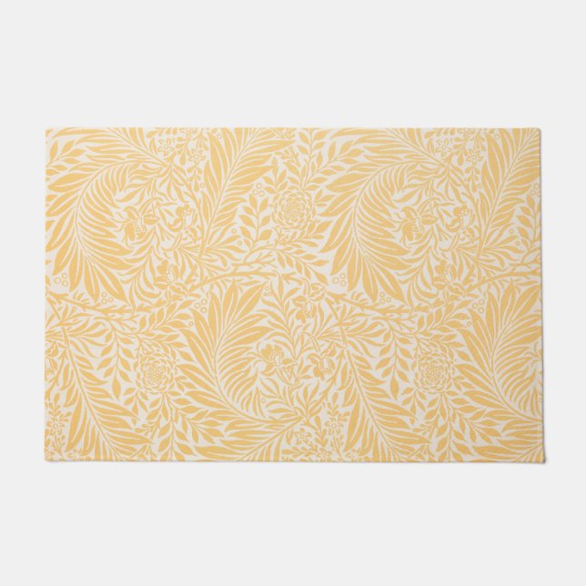 DOOR MAT : WILLIAM MORRIS : LARKSPUR (Front)