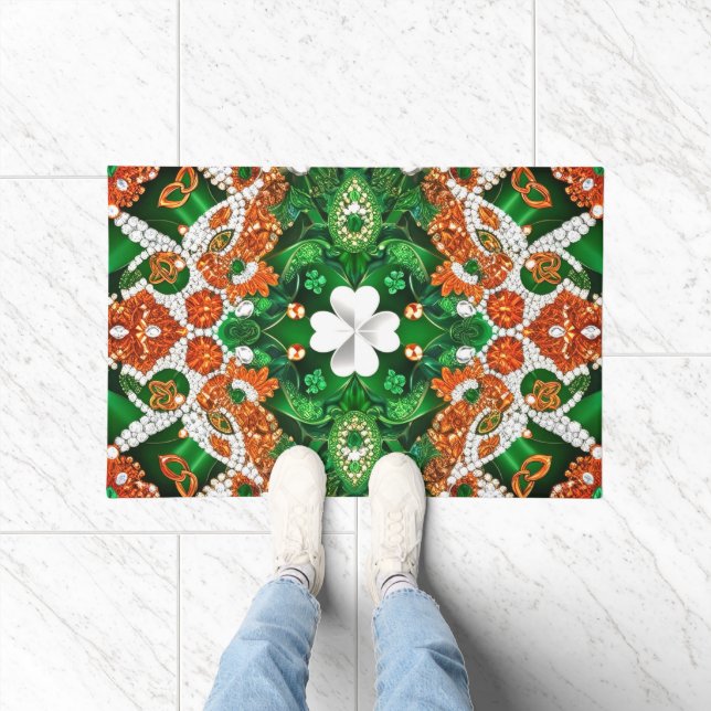 Door Mat with Irish Colours design (Indoor)