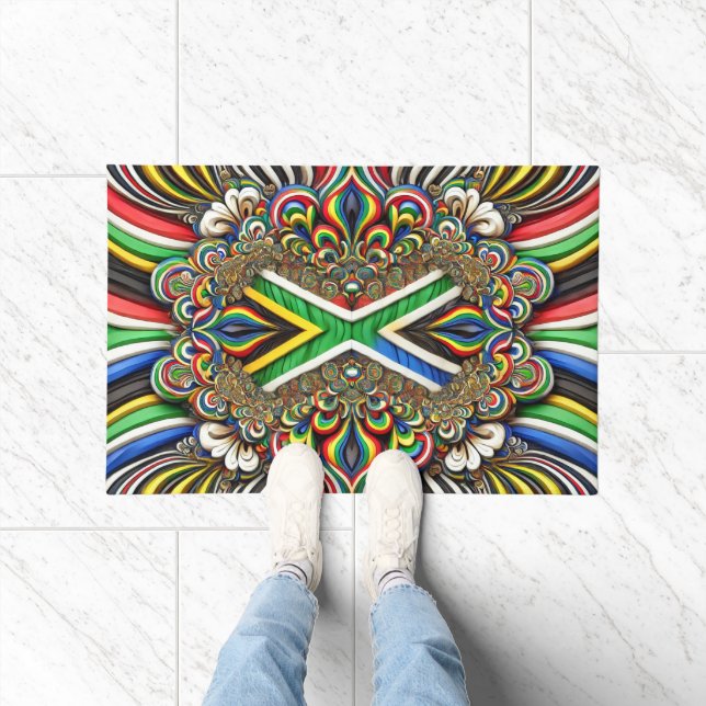 Door Mat with South African Colours design (Indoor)