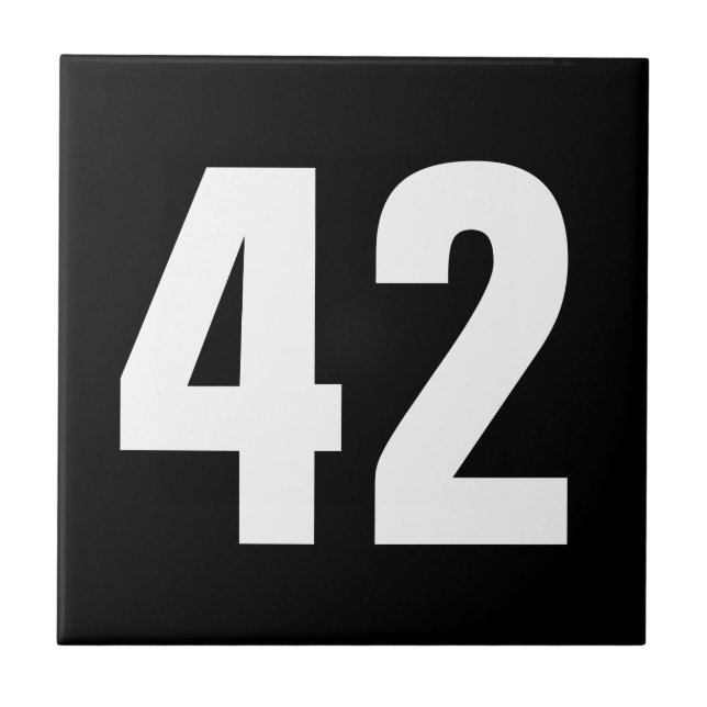 Door number tile (Front)