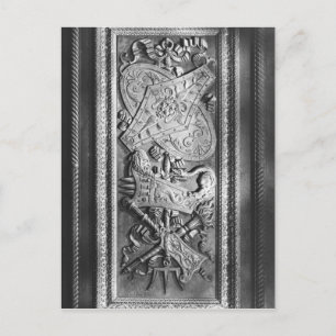 Door panel, Henri II style, c.1556 Postcard