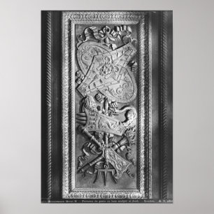 Door panel, Henri II style, c.1556 Poster
