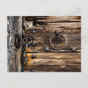 door postcard