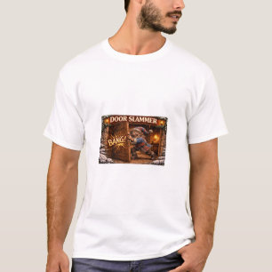 Door Slammer Icelandic Yule Lad  T-Shirt