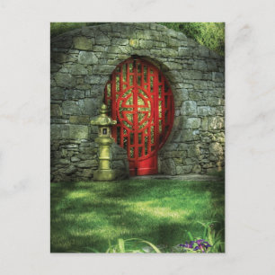 Door - The Moon gate Postcard