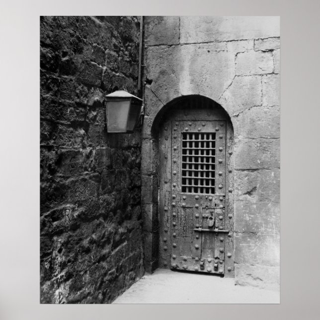 Door to Newgate Prison Poster (Front)