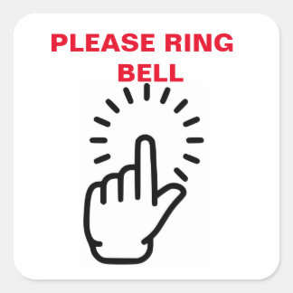 Doorbell Sticker for your special extra doorbell