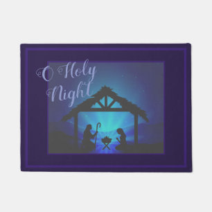 Doormat-O Holy Night Manger  Doormat