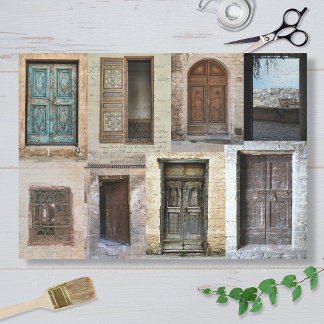 Doors and Windows Tissue Paper