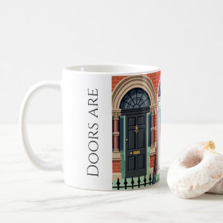 Doors Are My Jamb | Colour Block in Ireland Coffee Mug