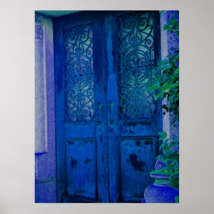 Doors of Blue Poster