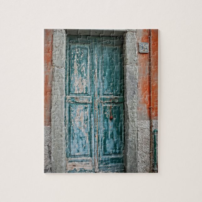 Doors of Italy - Cinque Terre - 8x10 - 110 pc Jigsaw Puzzle (Vertical)