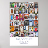 Doors of London Poster